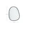 Hello Honey® 11.25" x 14.75" Black Matte Elegance Wall Mirror